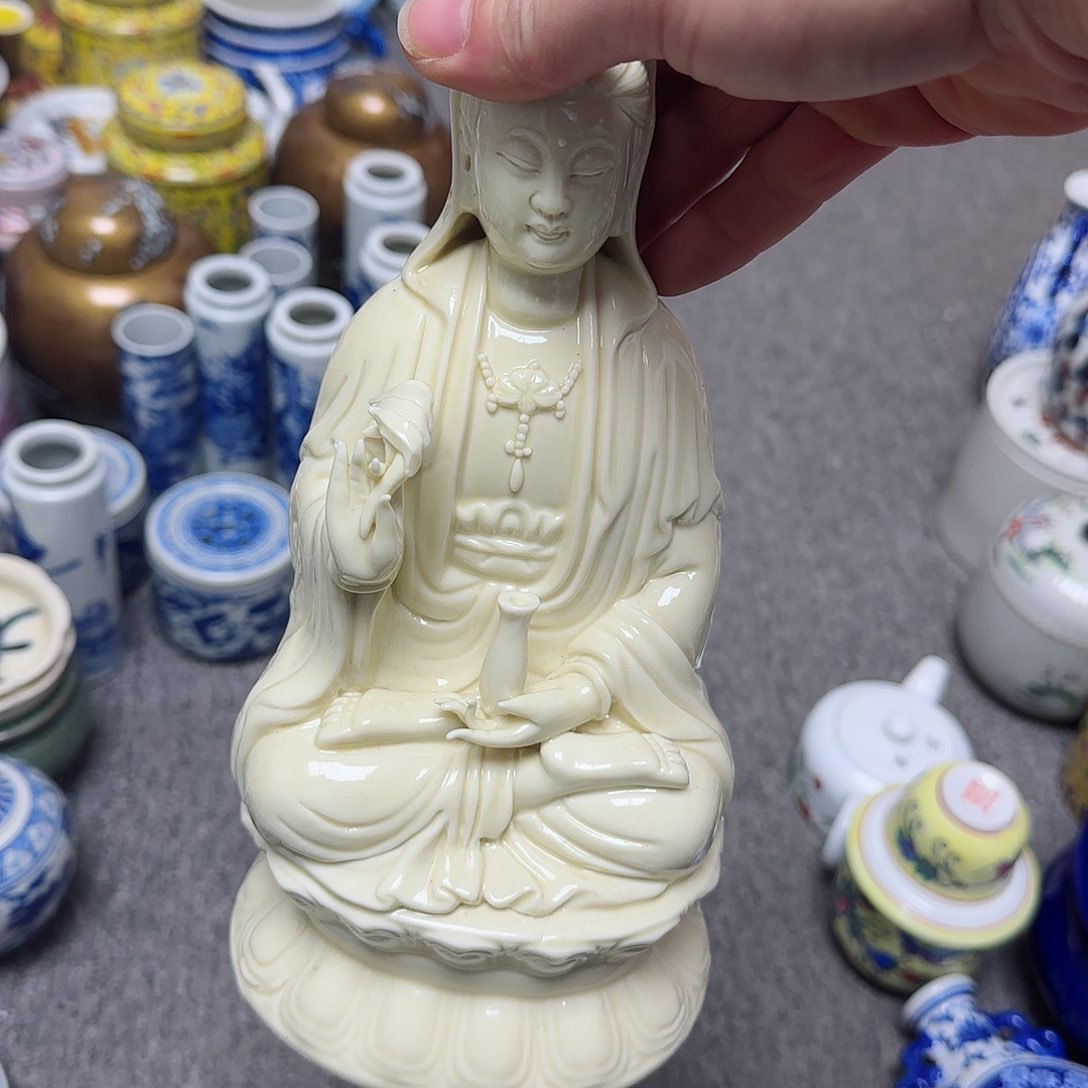 摆件瓷器的工艺技术水平