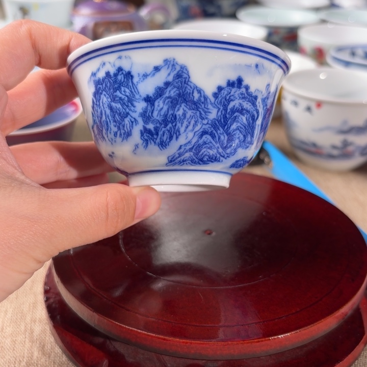 景德镇陶瓷艺术作品茶杯