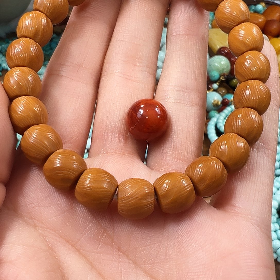 ****～手串猴头核桃手串配件