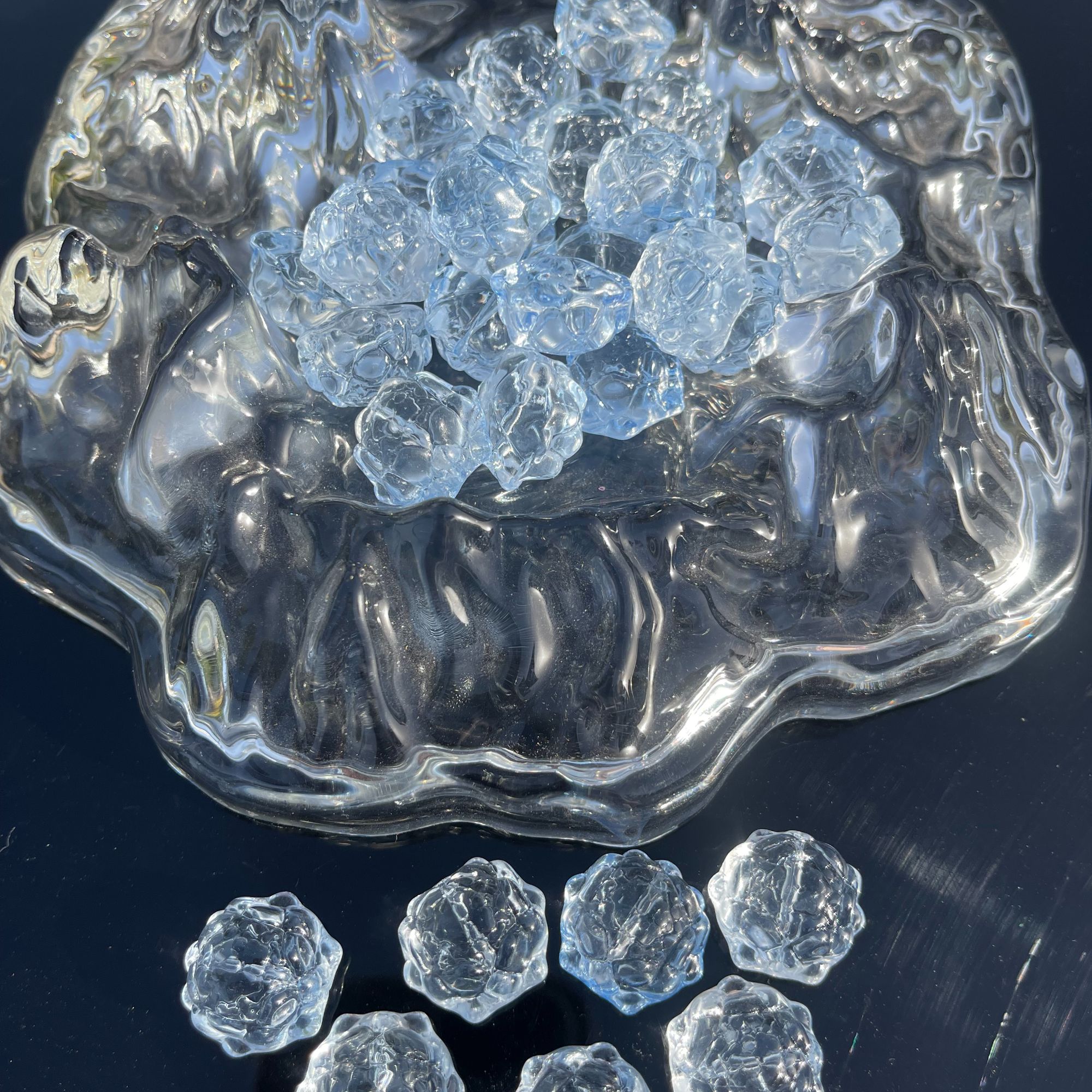 【定制卡18琉璃莲花配件常】琉璃珠手工diy串珠材料手作琉璃珠珠