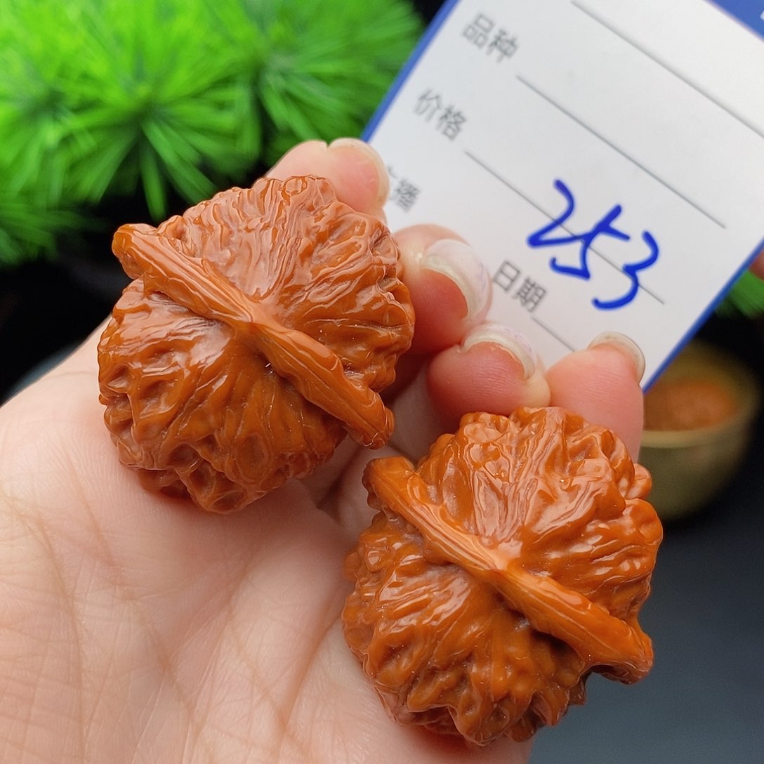 文玩核桃把件36瓷娃娃253