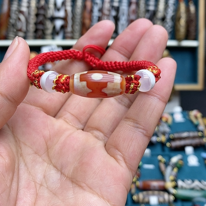 玛瑙/玉髓颈饰合金