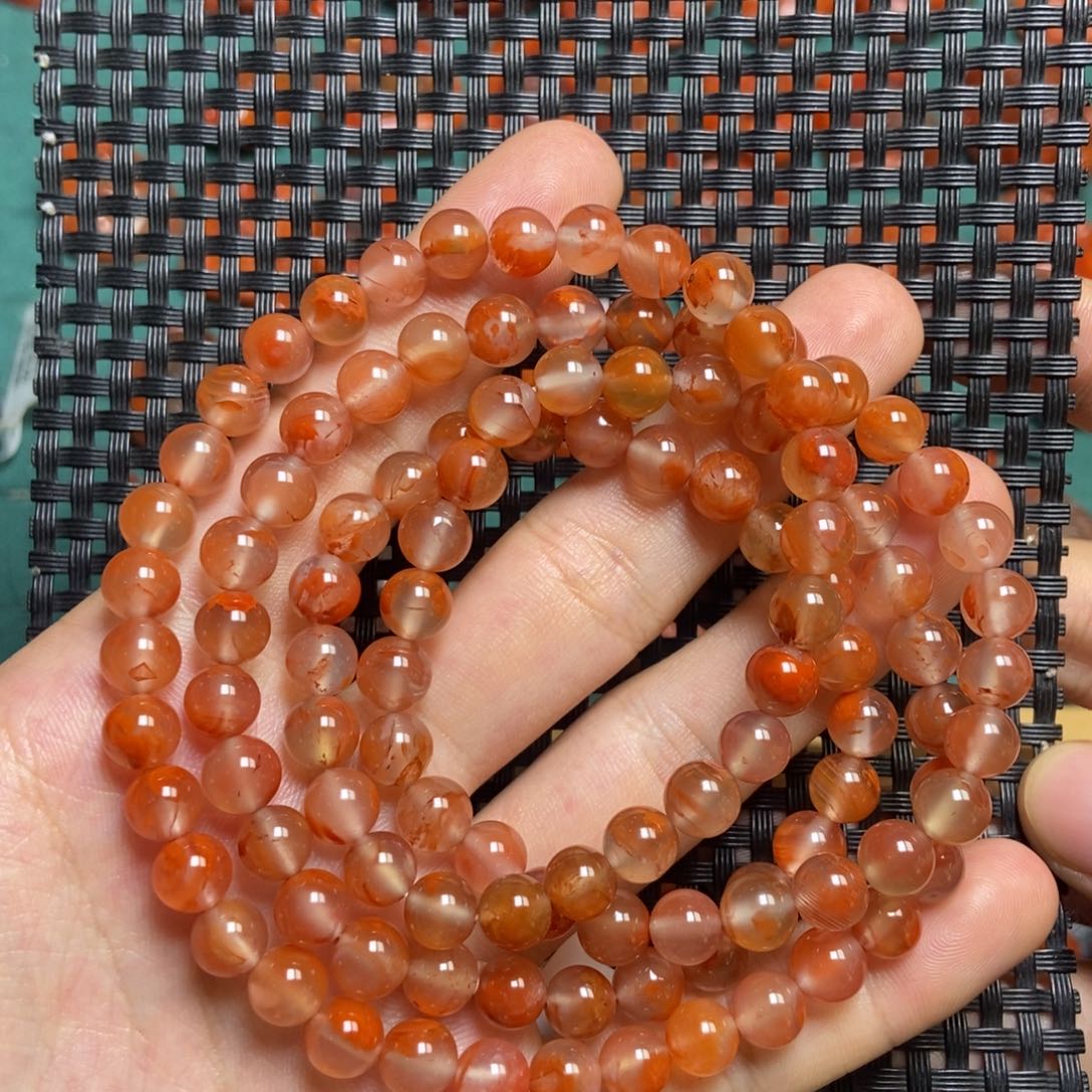 未镶嵌手链南红玛瑙7mm