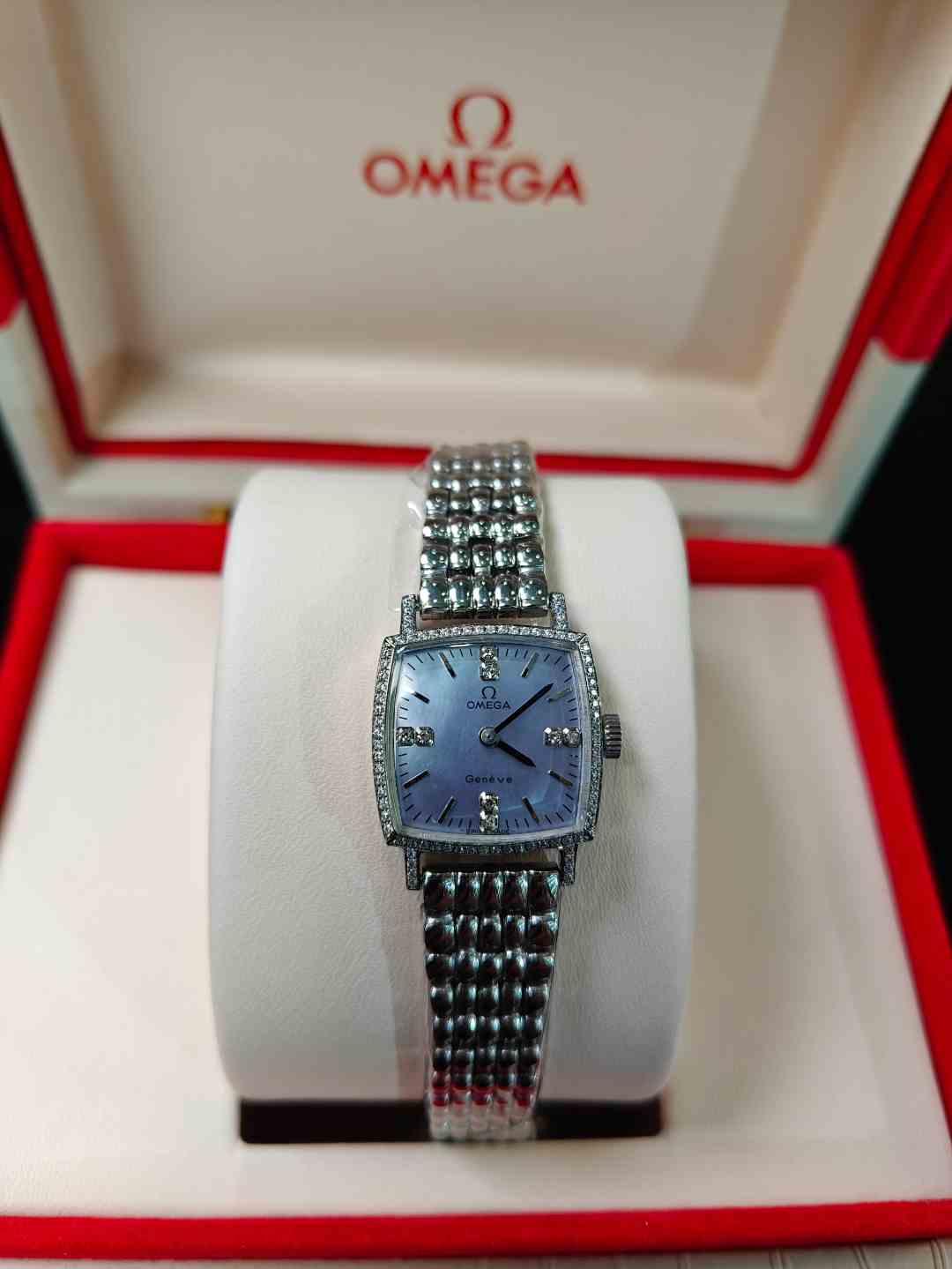 95新 Omega/欧米茄 20mm手动机械JM4160后钻日内瓦瑞士名表TT