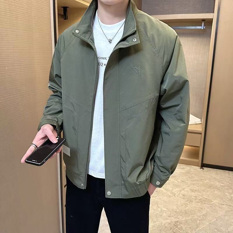 TUCANO啄木鳥/男原色立领夹克简约休闲外套薄款冲锋衣春秋季潮流