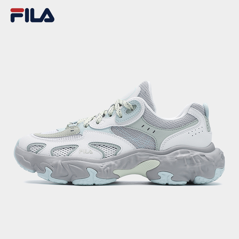 Fila/斐乐运动鞋女款时尚夏季透气潮流厚底网面百搭F12W532154F