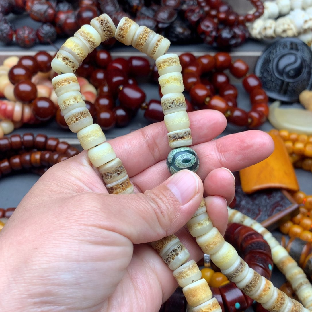 牛骨手串/手链江***牛骨