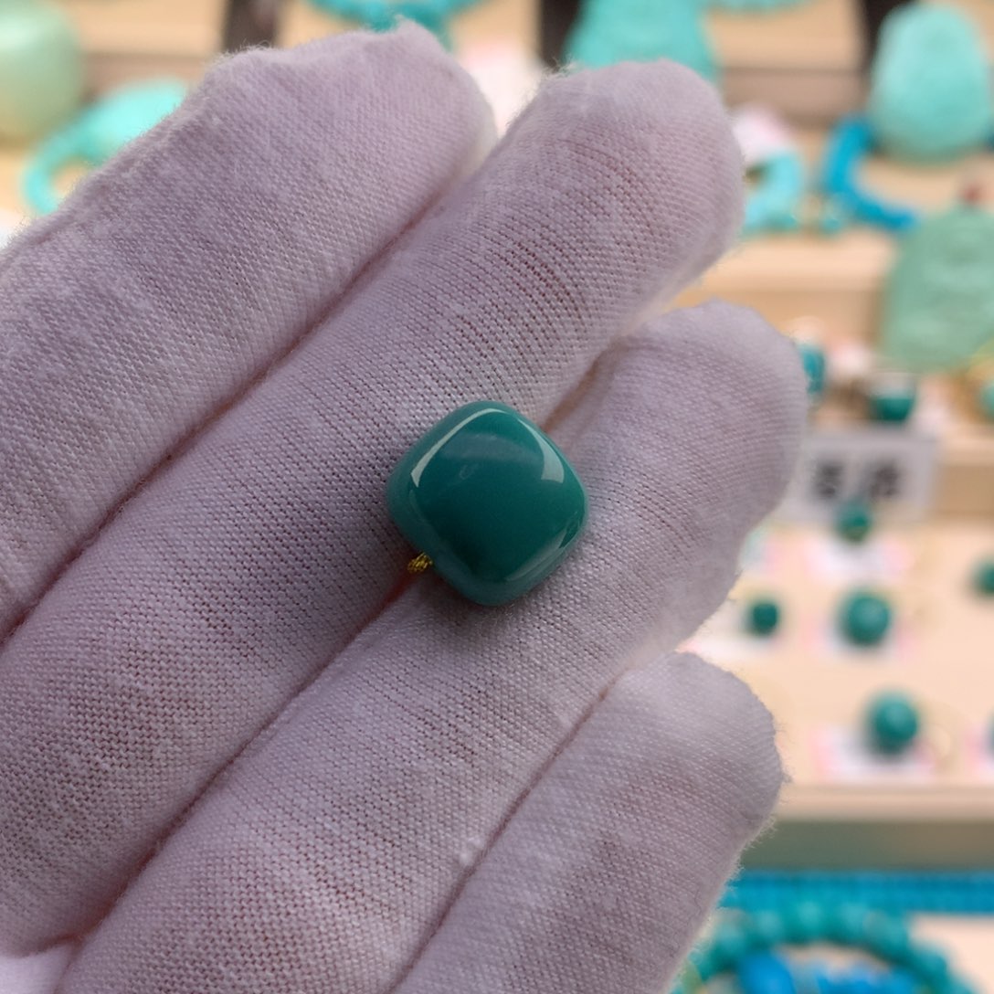 绿松石珠宝奇石未镶嵌11.5