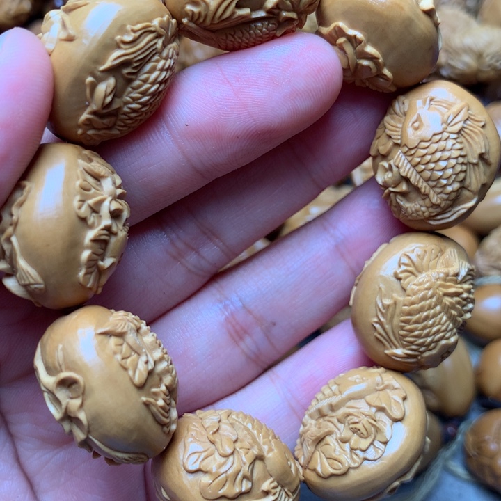 橄榄核手串/手链头一次