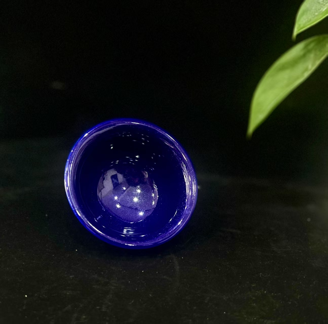 景德镇陶瓷功夫茶杯窑变品茗杯喝茶杯主人杯压手杯
