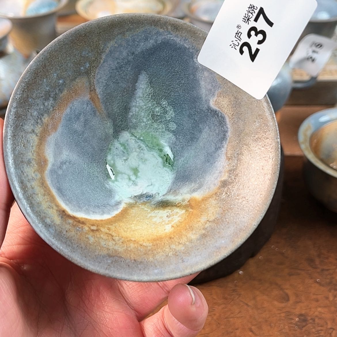 【闪购商品】王**彤沁庐柴窑古法柴烧手工茶具