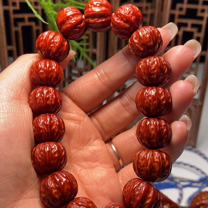 吊坠文玩核桃京八棱1.6尺