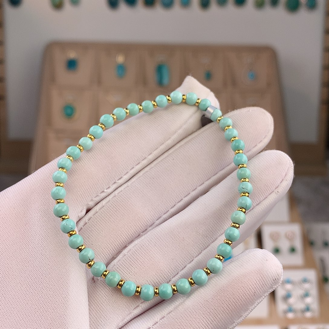 绿松石未镶嵌手链