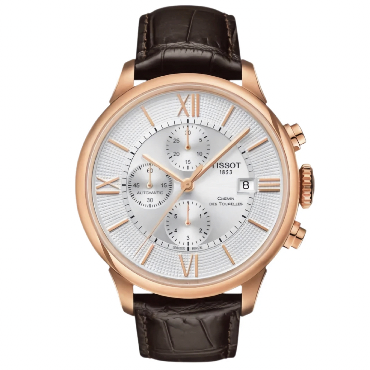 99新 Tissot/天梭 杜鲁尔44mm男士多功能全自动腕表经典机械手表