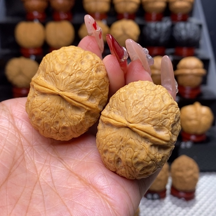 文玩核桃把件铁锤30号