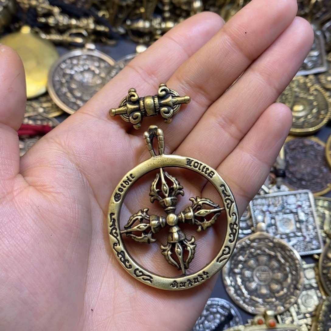 墨***规藏式十字金刚杵搭配