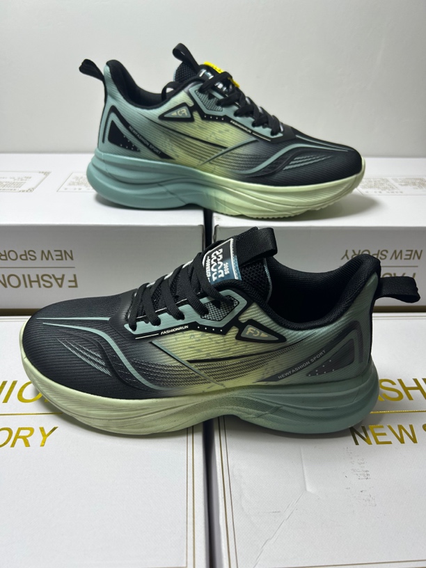 夏季透气跑步鞋男士潮鞋舒适软底时尚轻便