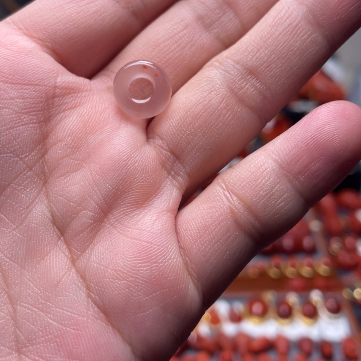 【闪购商品】未镶嵌跑环5mm南红玛瑙