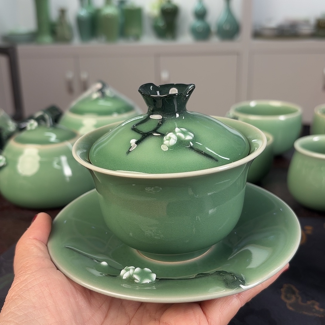 ****。小米茶器龙泉云间青瓷