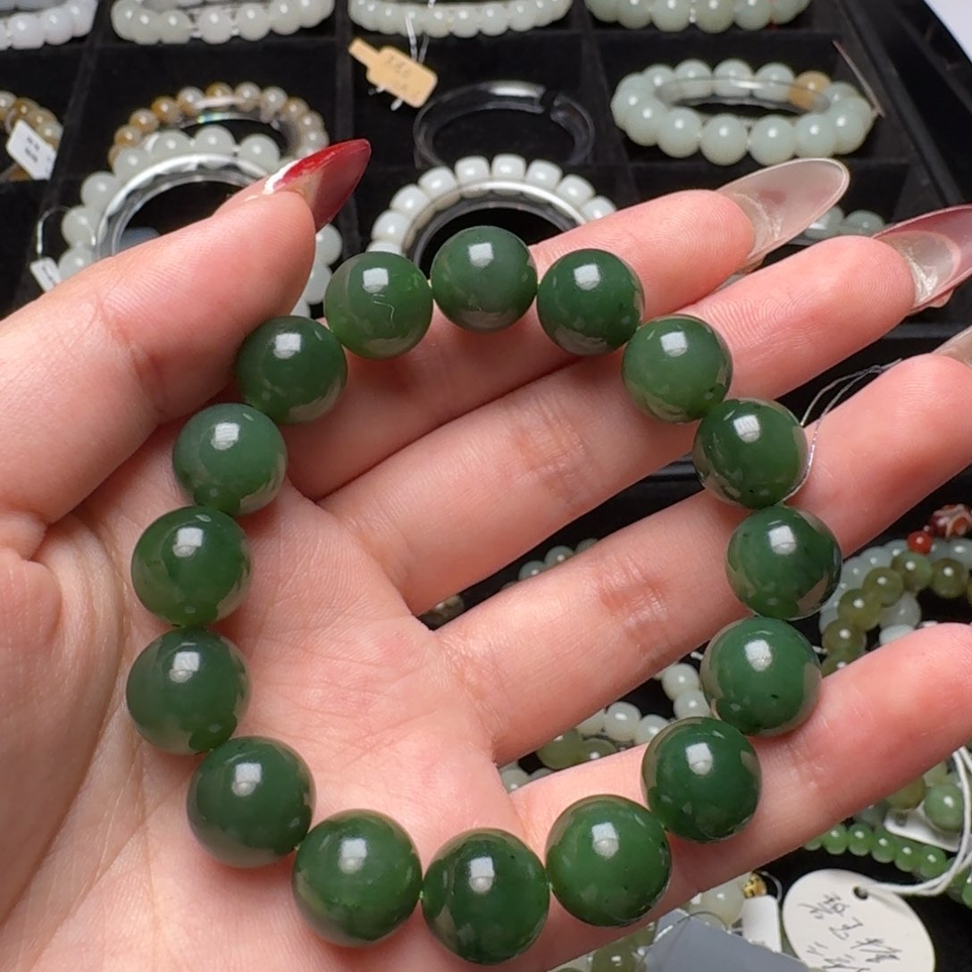 和田玉手链未镶嵌