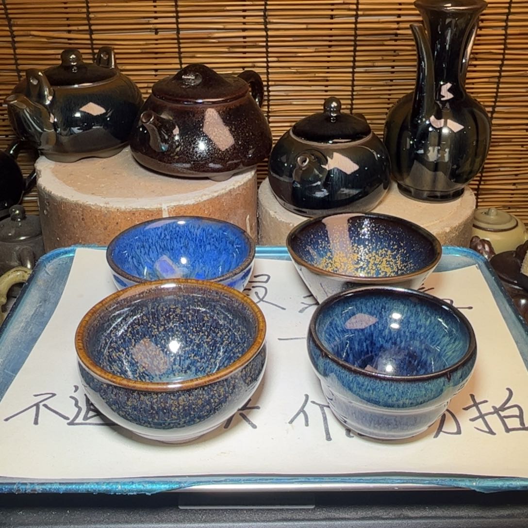 茶盏建窑建盏 微瑕作品