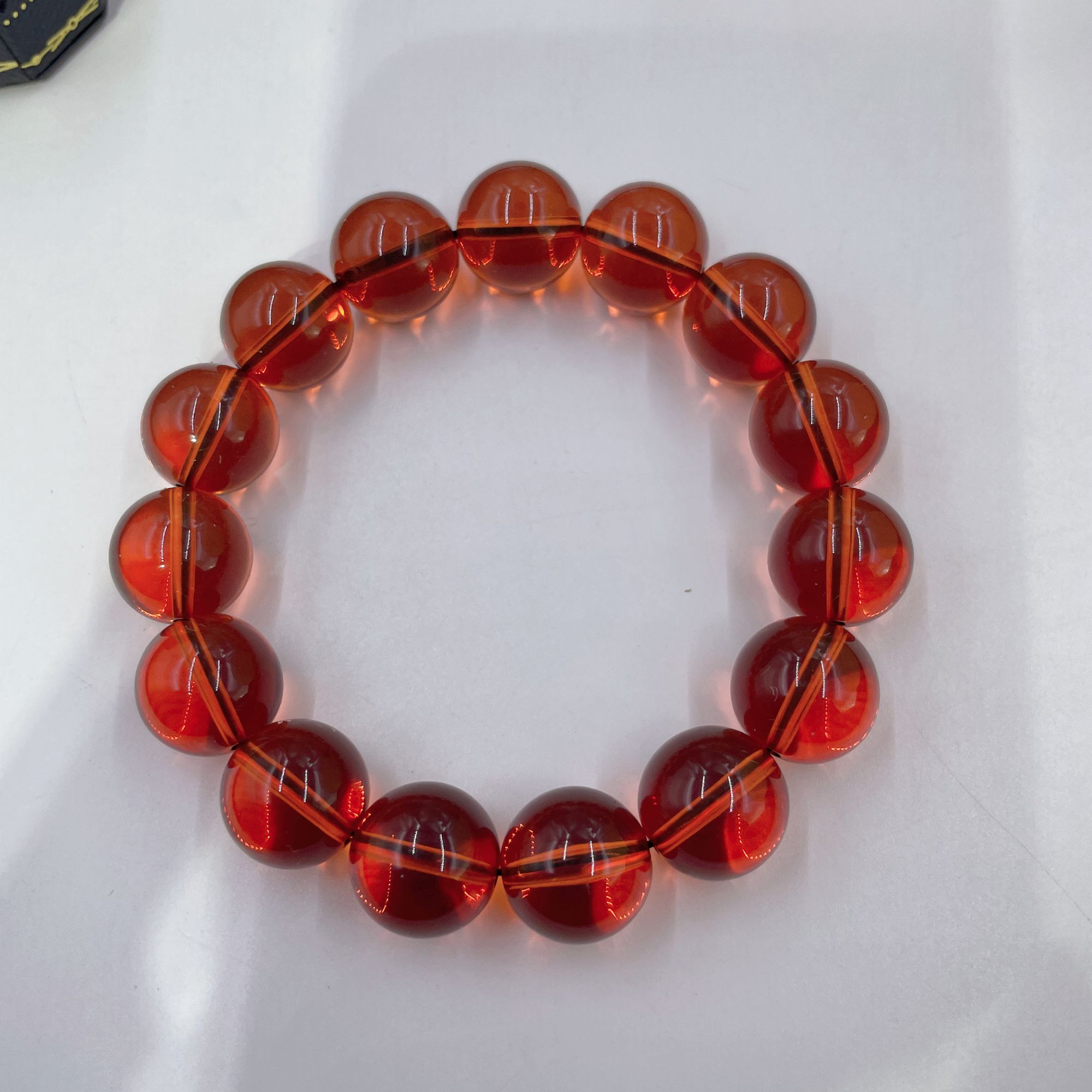 手链 4513  红色圆珠珠手串百搭多样性发货