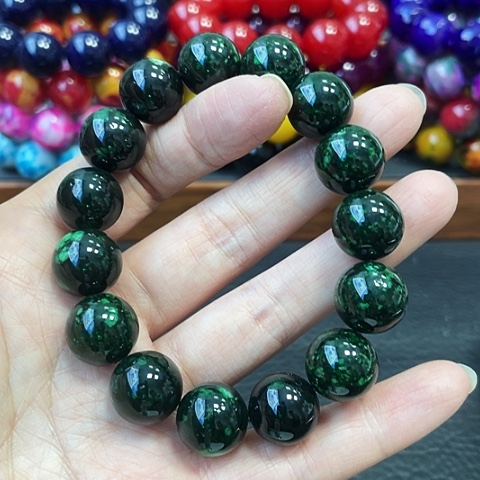 玛瑙未镶嵌手饰绿龙醇14