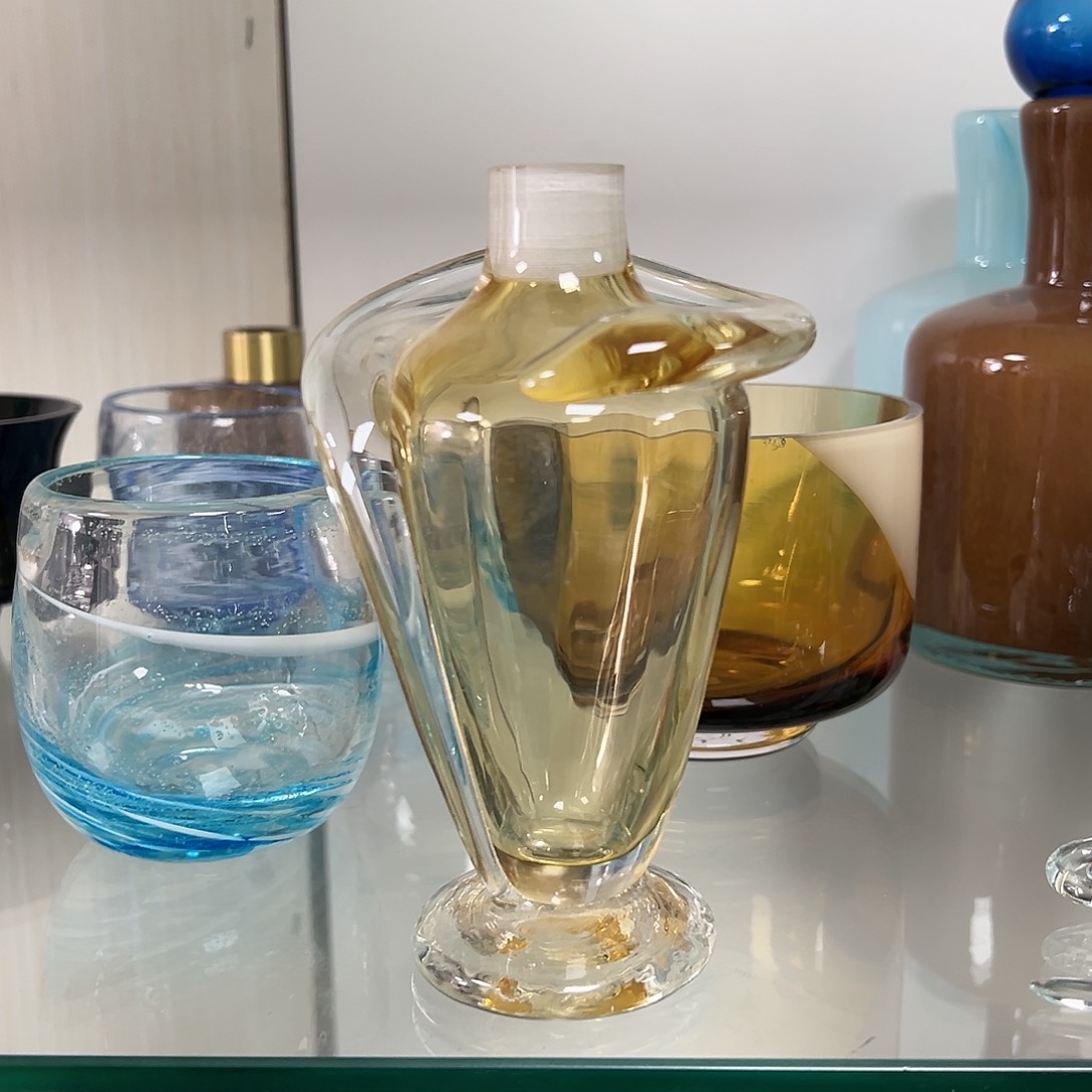 琉璃高15轻奢琉璃花器微瑕福利