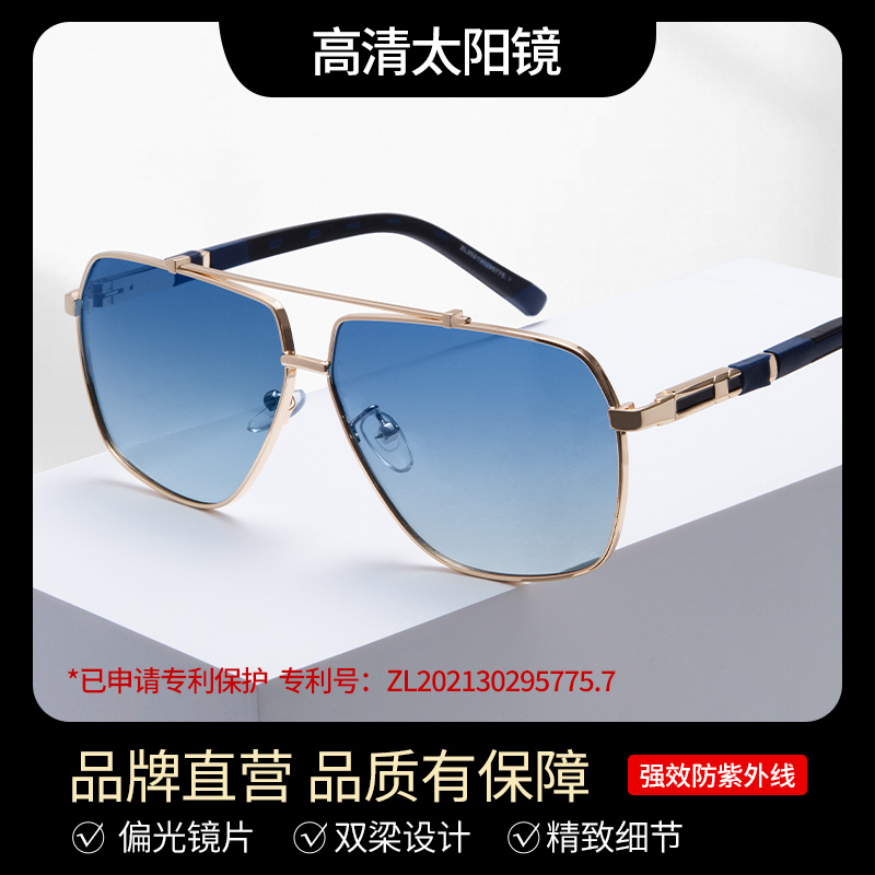 2025新款偏光太阳镜出游驾驶遮阳墨镜百搭男士太阳镜防紫外线