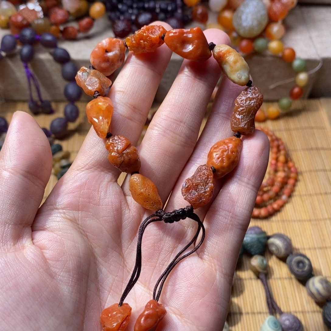 玛瑙/玉髓手链未镶嵌