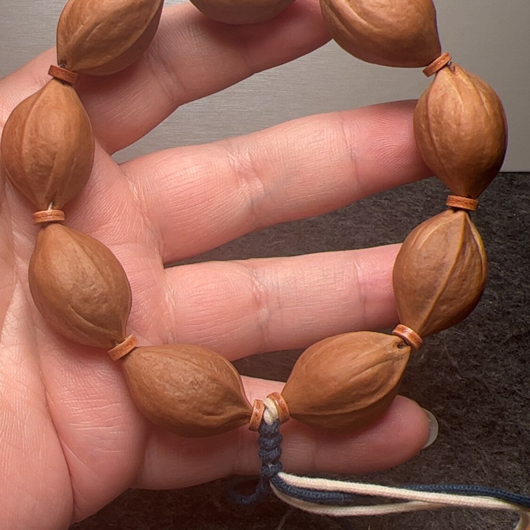 手串橄榄核铁核1.8