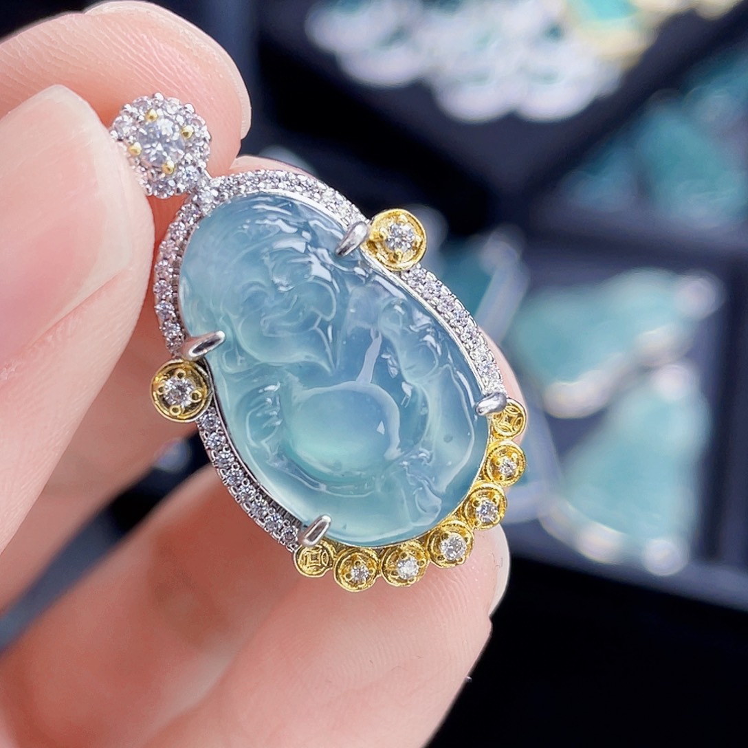 翡翠吊坠(不含链)未镶嵌