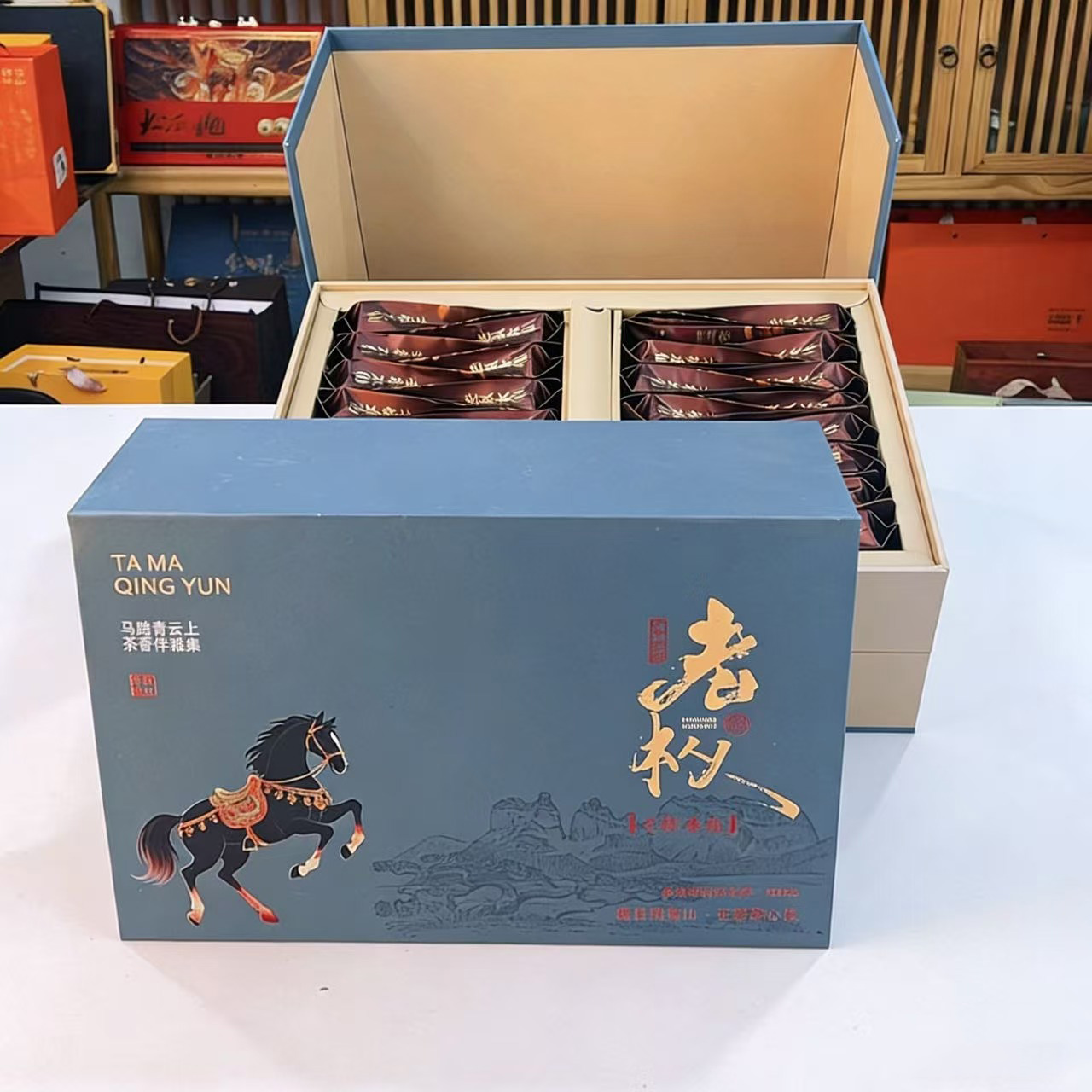 武夷岩茶老枞水仙花果香礼盒装 过节送礼