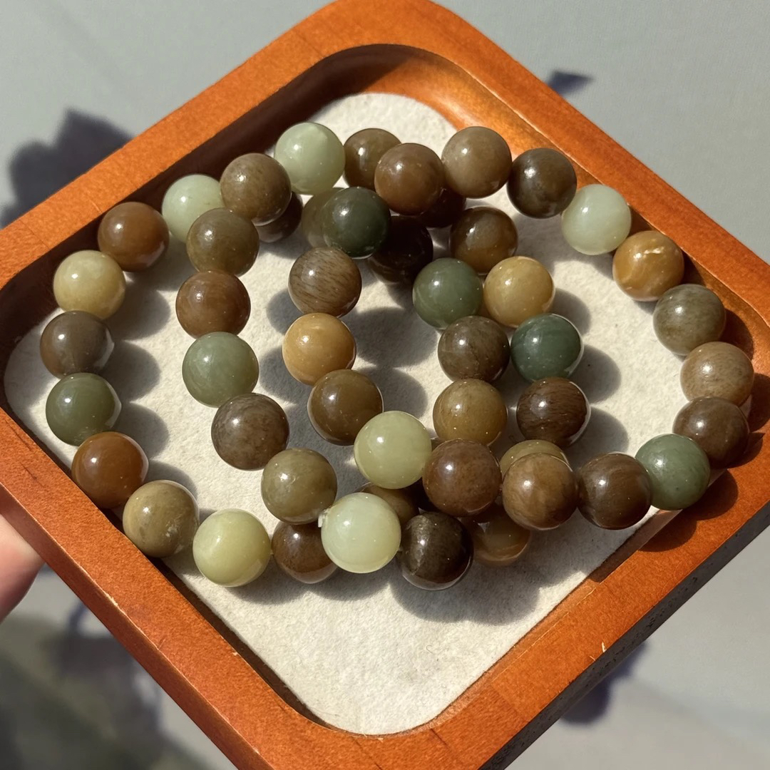 12MM和田玉多宝圆珠手串特色精品多样性发其一