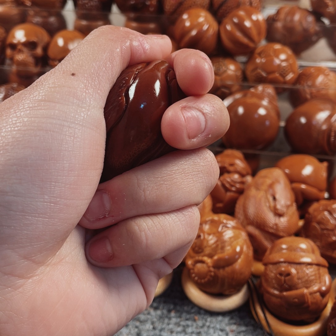 橄榄核手串/手链玉华蝴蝶