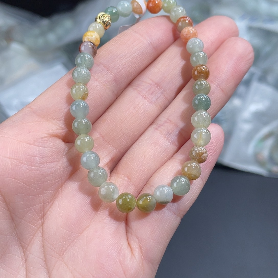 翡翠未镶嵌手链翡翠