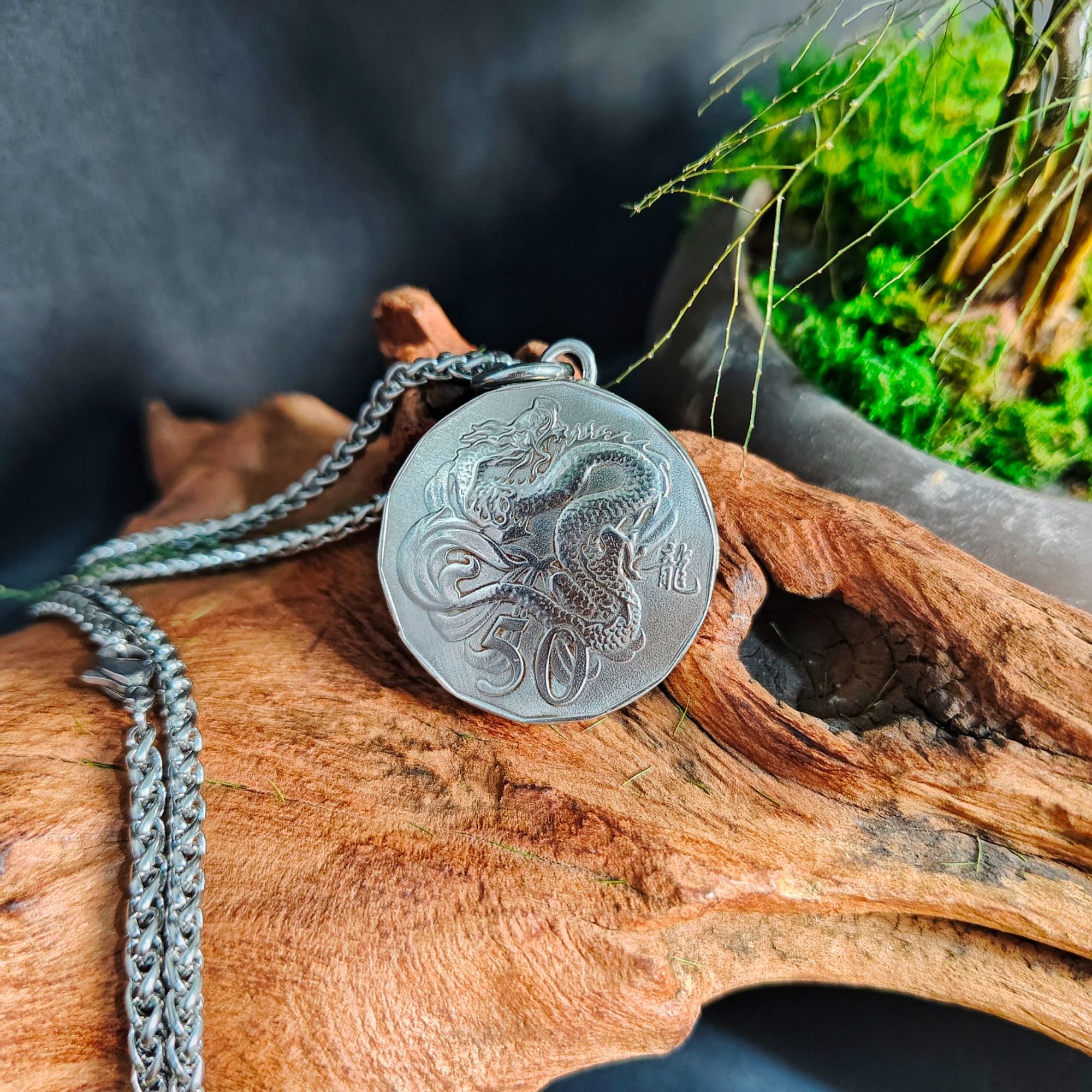 澳大利亚生肖龙硬币照片记忆盒