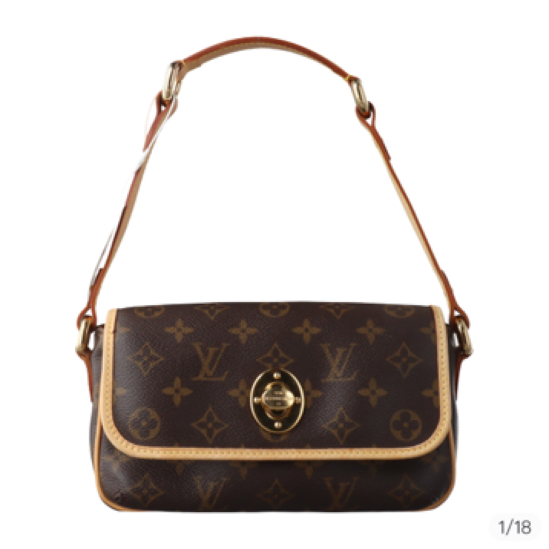 95新 LouisVuitton/路易威登 95新金豆包小单肩腋下包修复品