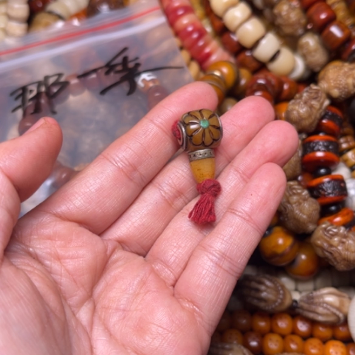 【闪购商品】牛骨手串/手链牛骨三通