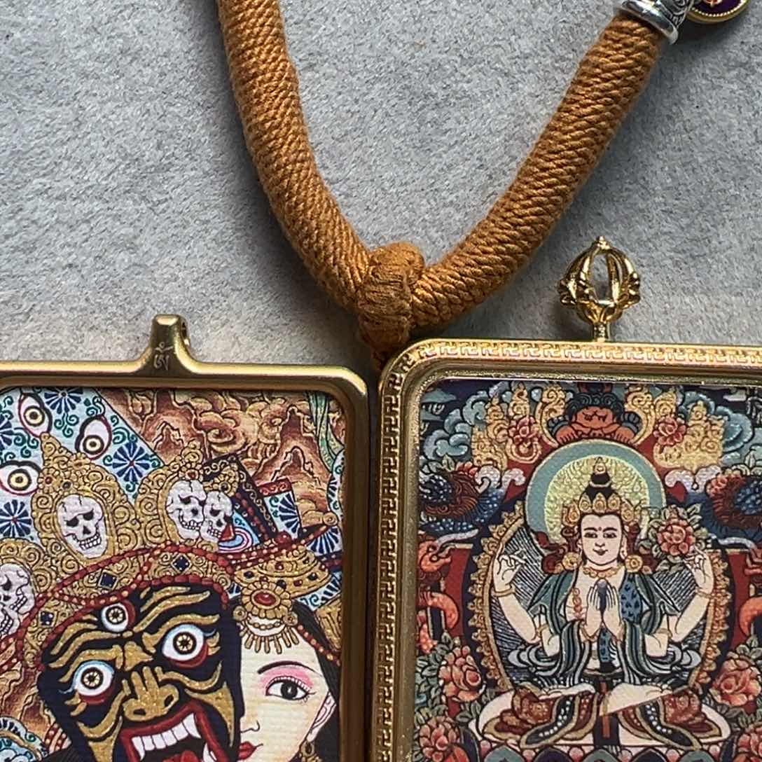 吊坠栗*双面定制 前世 四臂