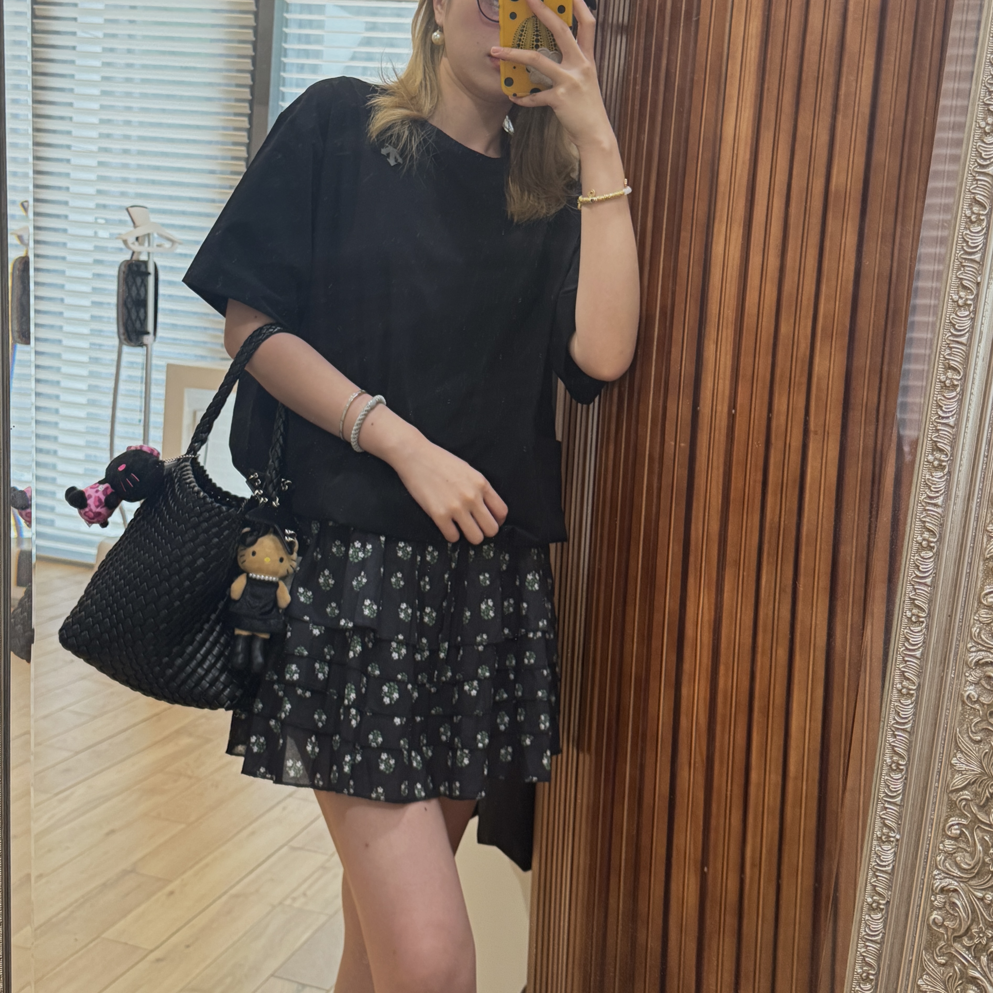 【娜娜专属】NANA Descentpolo衫 黑色