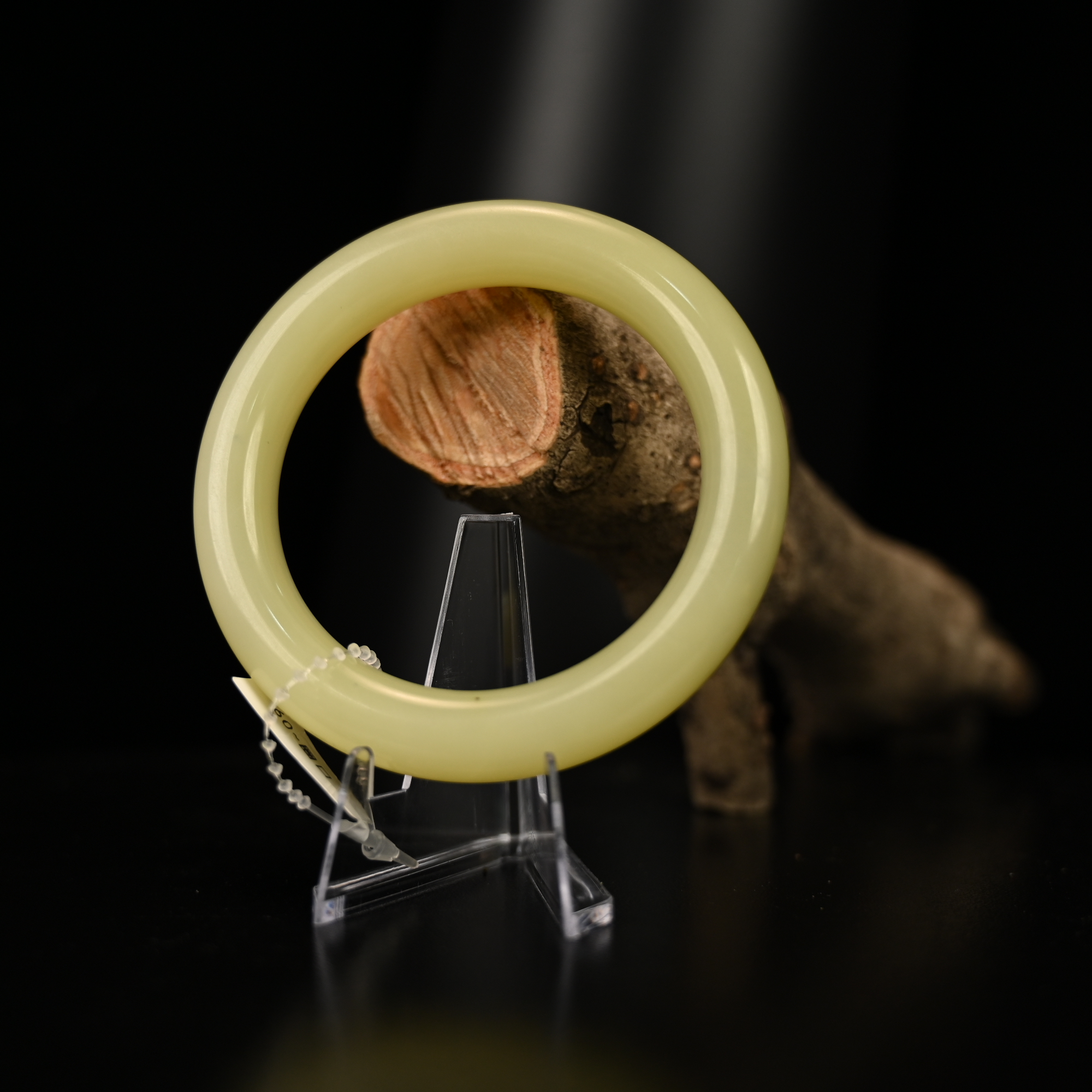 Lot8814和田玉黄玉手镯/杭拍