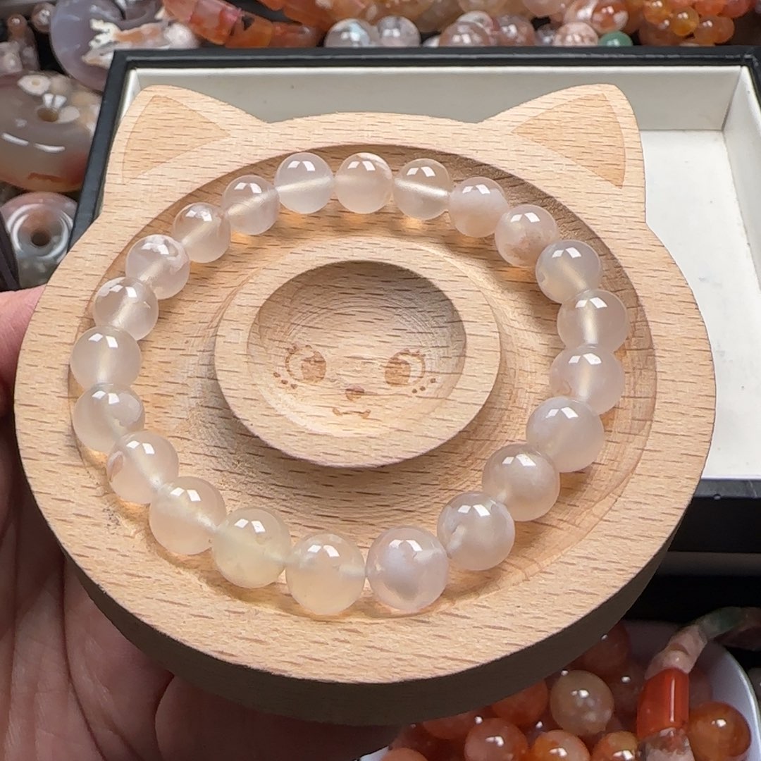 未镶嵌玛瑙/玉髓珠宝半成品妮***✨