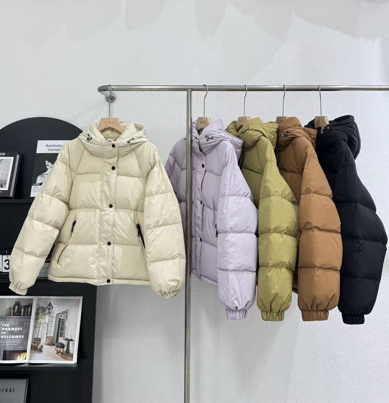 【25年新款】保暖百搭时尚经典女款韩版过冬羽绒服503