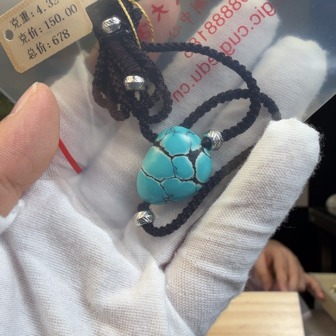 一****绿松石未镶嵌珠宝奇石