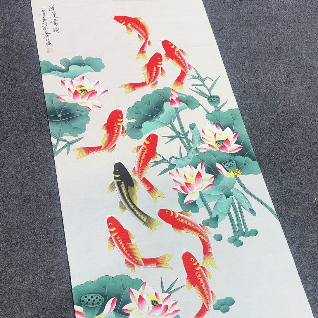 国画超级好看的一幅国画