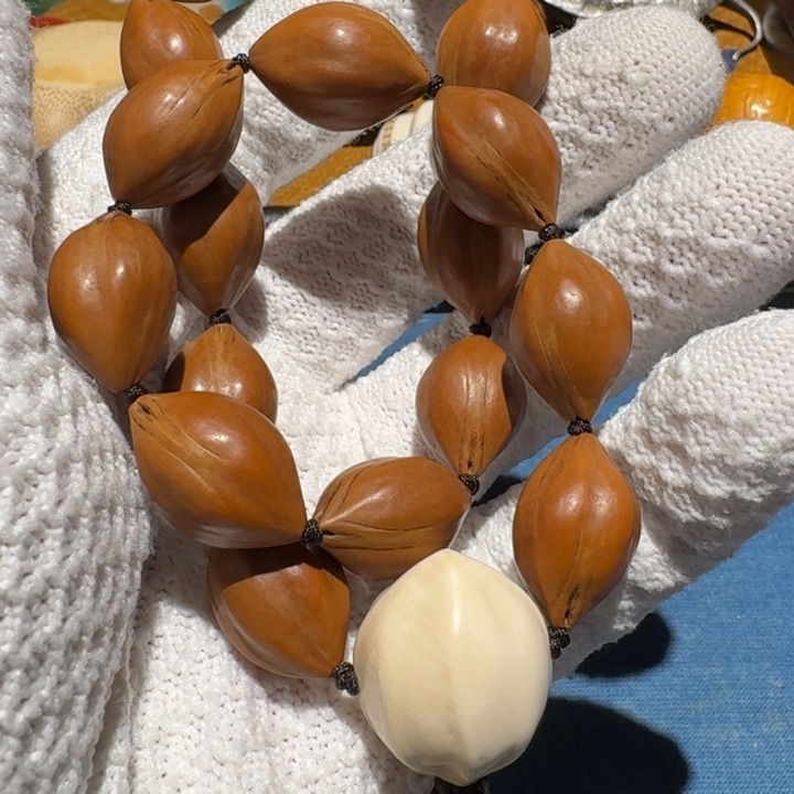 橄榄核手串/手链核雕艺术