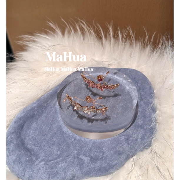 铜合金锆石手链 P2332 蝴蝶手链