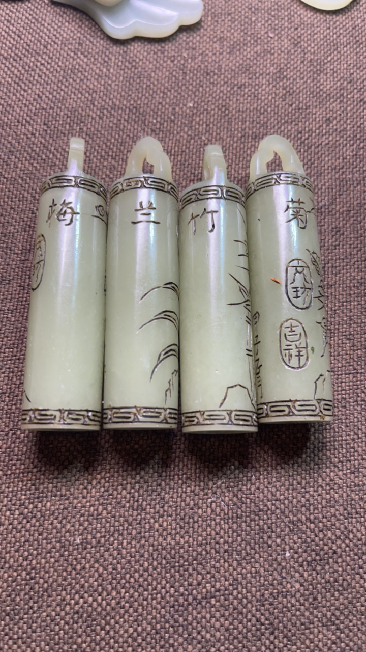 和田玉白玉玉挂件