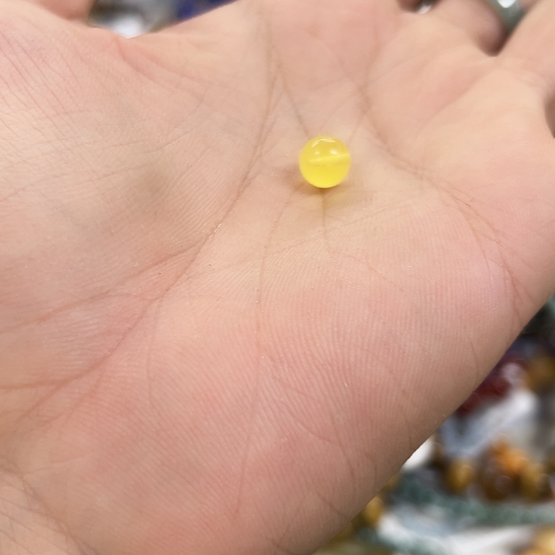 未镶嵌手链水晶单颗蜜蜡